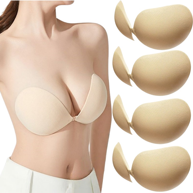 Backless Bra Sticky - Push-up klevende bh verdikte onzichtbare siliconen