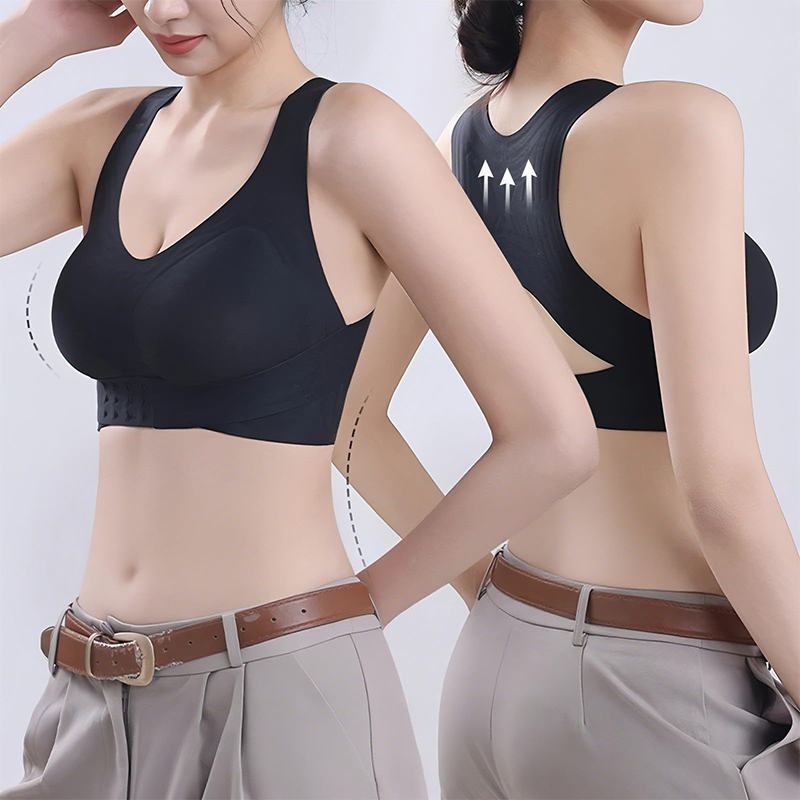 Cotton Bra Everyday - Postuurcorrigerende bh's voor dames, voorsluiting, gekruiste