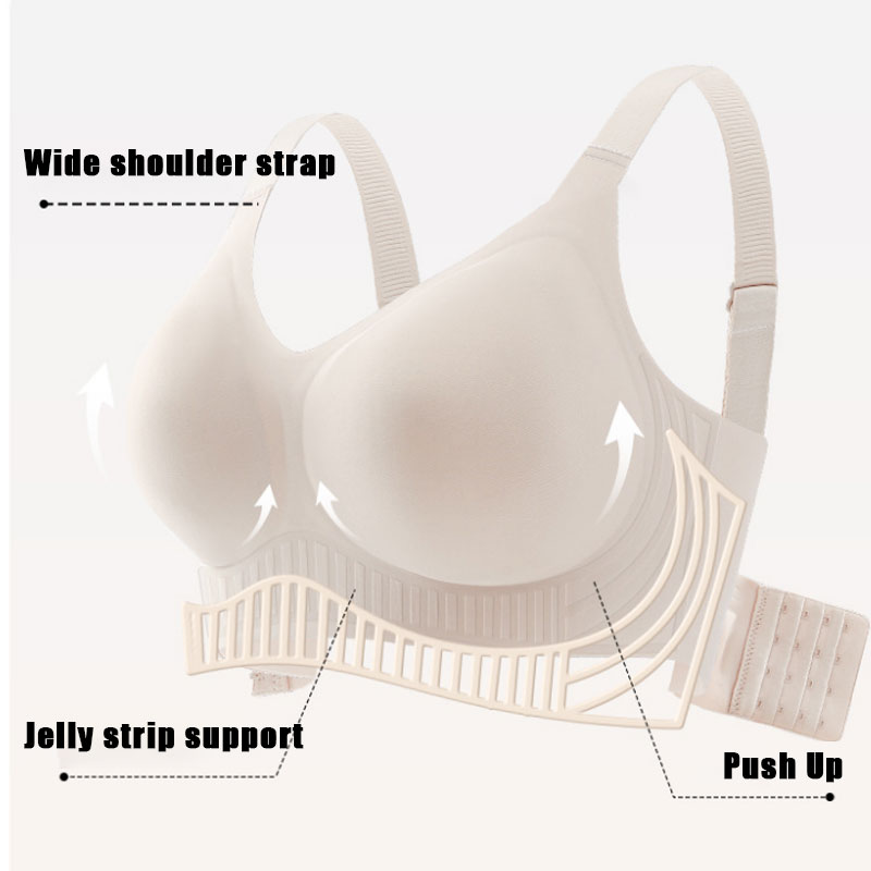 Full Coverage Bra - Grote maat draadloze bh's met volledige