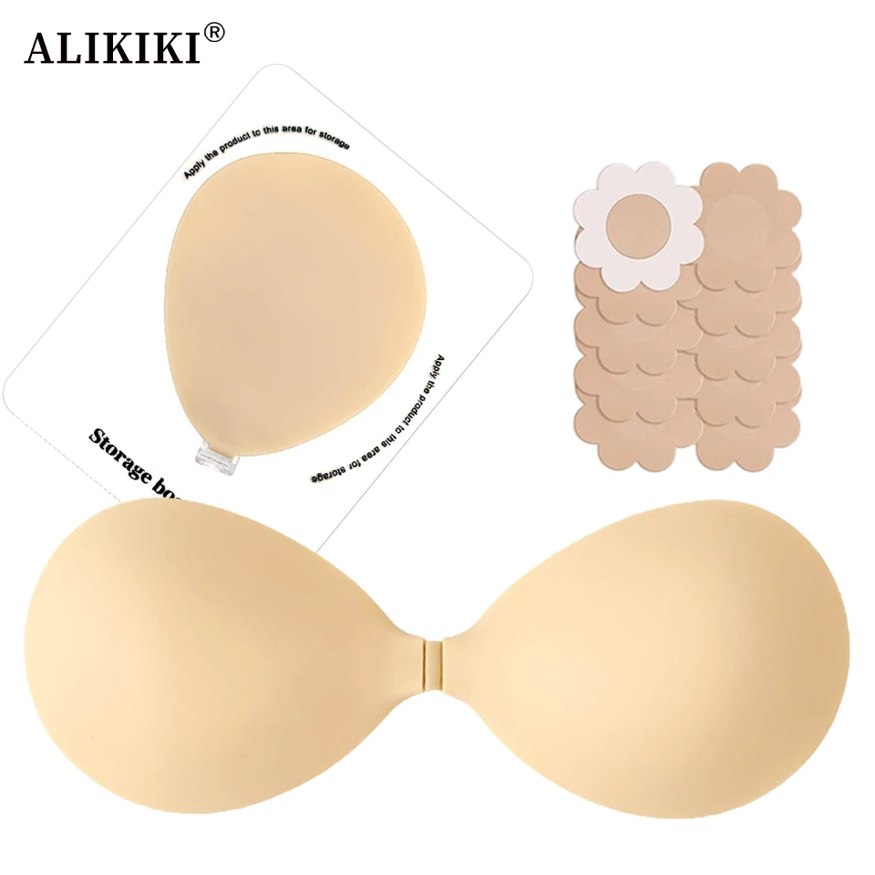 Backless Bra Sticky - Zelfklevende siliconen bh's zonder bandjes, push-up,