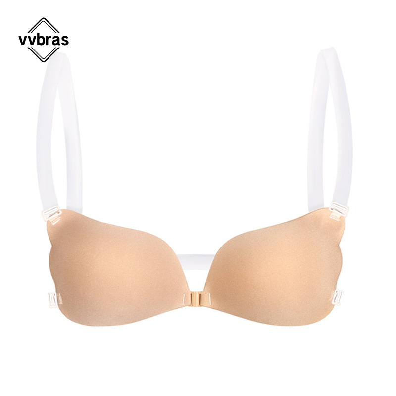Backless Bra Sticky - Tepelhoes Onzichtbare beha Push-up siliconen bh