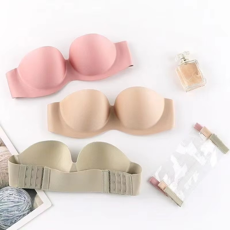 Cotton Bra Everyday - Sexy strapless push-up bh voor dames,