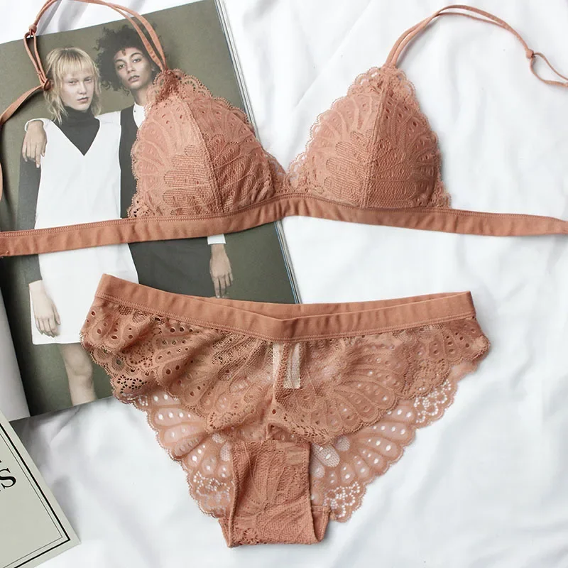 Sleep Bra Bralette - KUCLUTfull kanten driehoekige cup slaap dameskleding