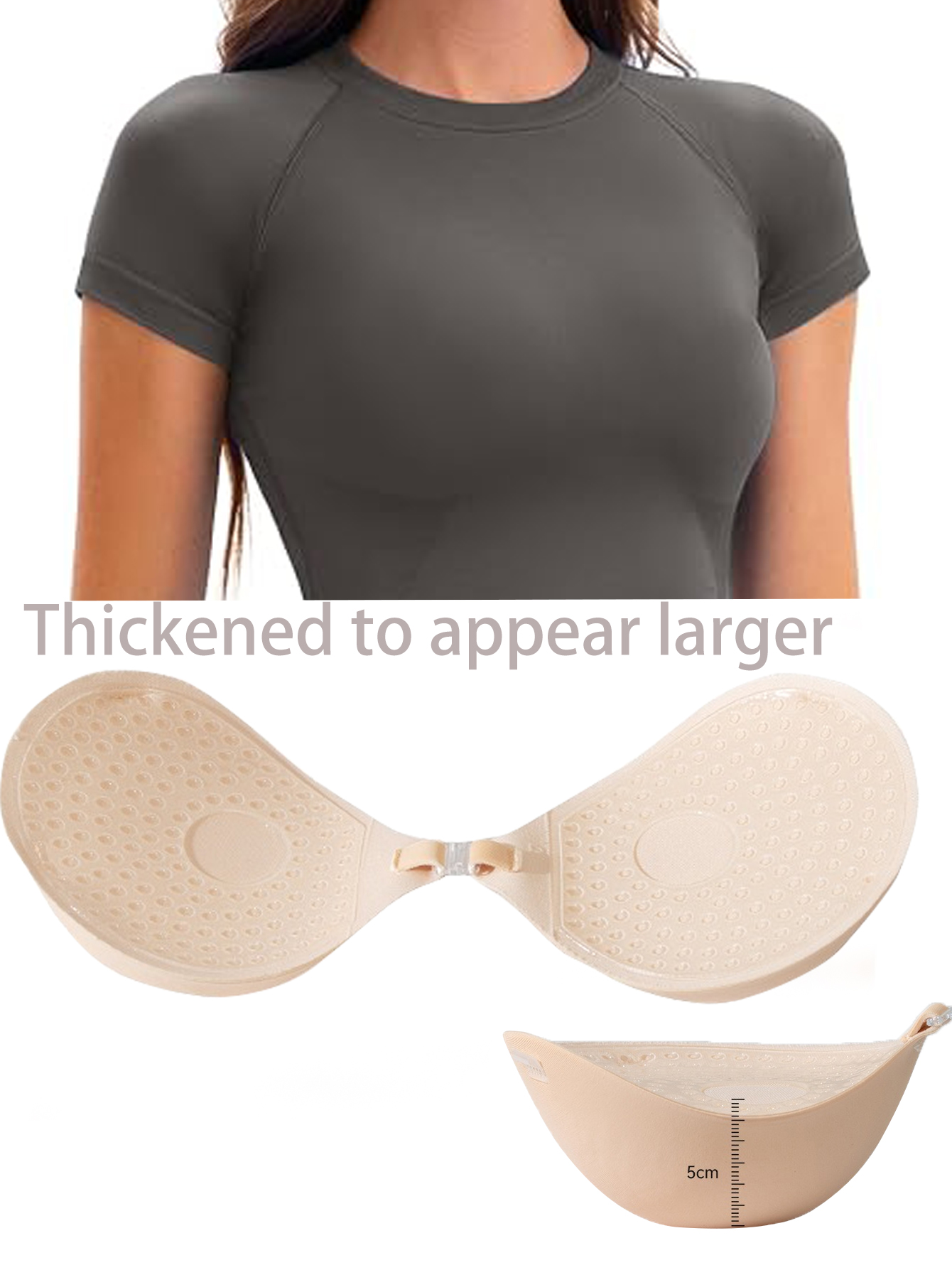5CM Verdikte Borst Sticker Onz - Push Up Bra Silicone recensie en prijs