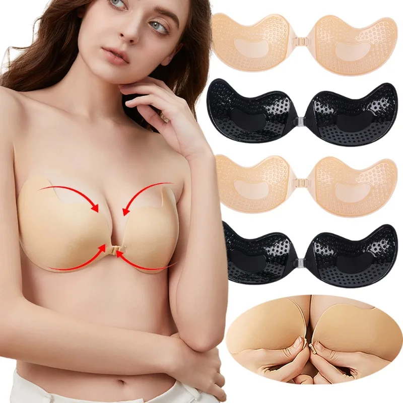 1/2Pc Onzichtbare Push Up Bh Z - Push Up Bra Silicone recensie en prijs
