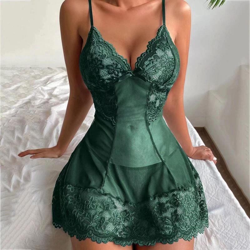 Sensuele nachtkledingset van k - Lace Bralette Set recensie en prijs