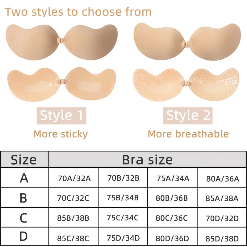 Sexy damesbeha Onzichtbare pus - Backless Bra Sticky recensie en prijs