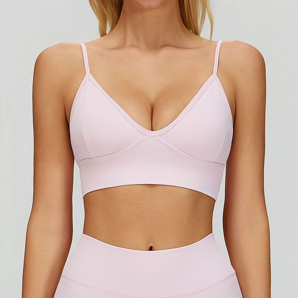 Sportbeha Dames Ademend Schokb - Plunge Bra Push Up recensie en prijs