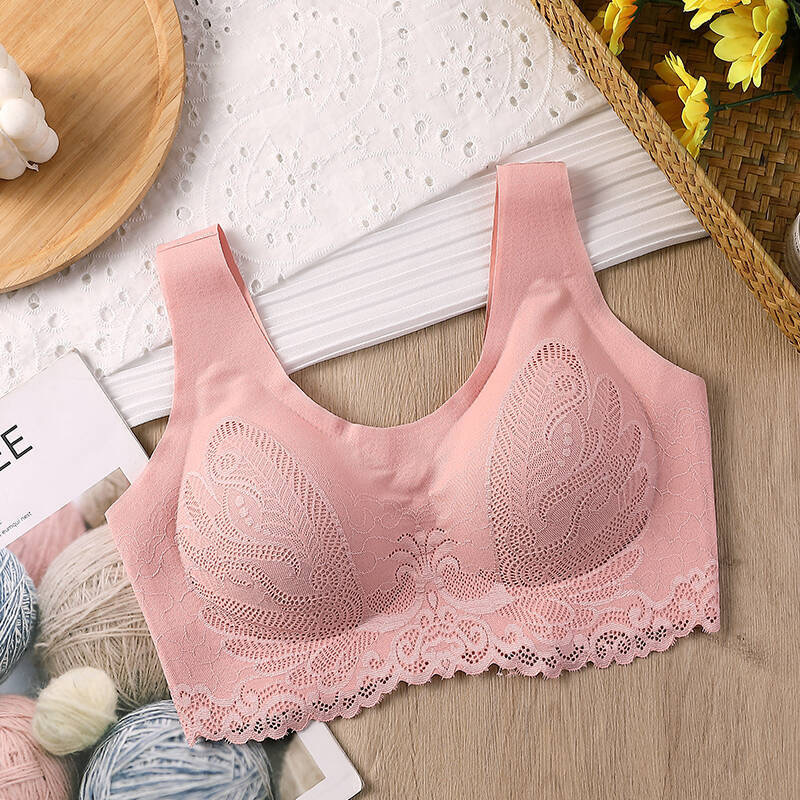 Ademende latex bh Naadloos dam - Underwire Bra Padded recensie en prijs