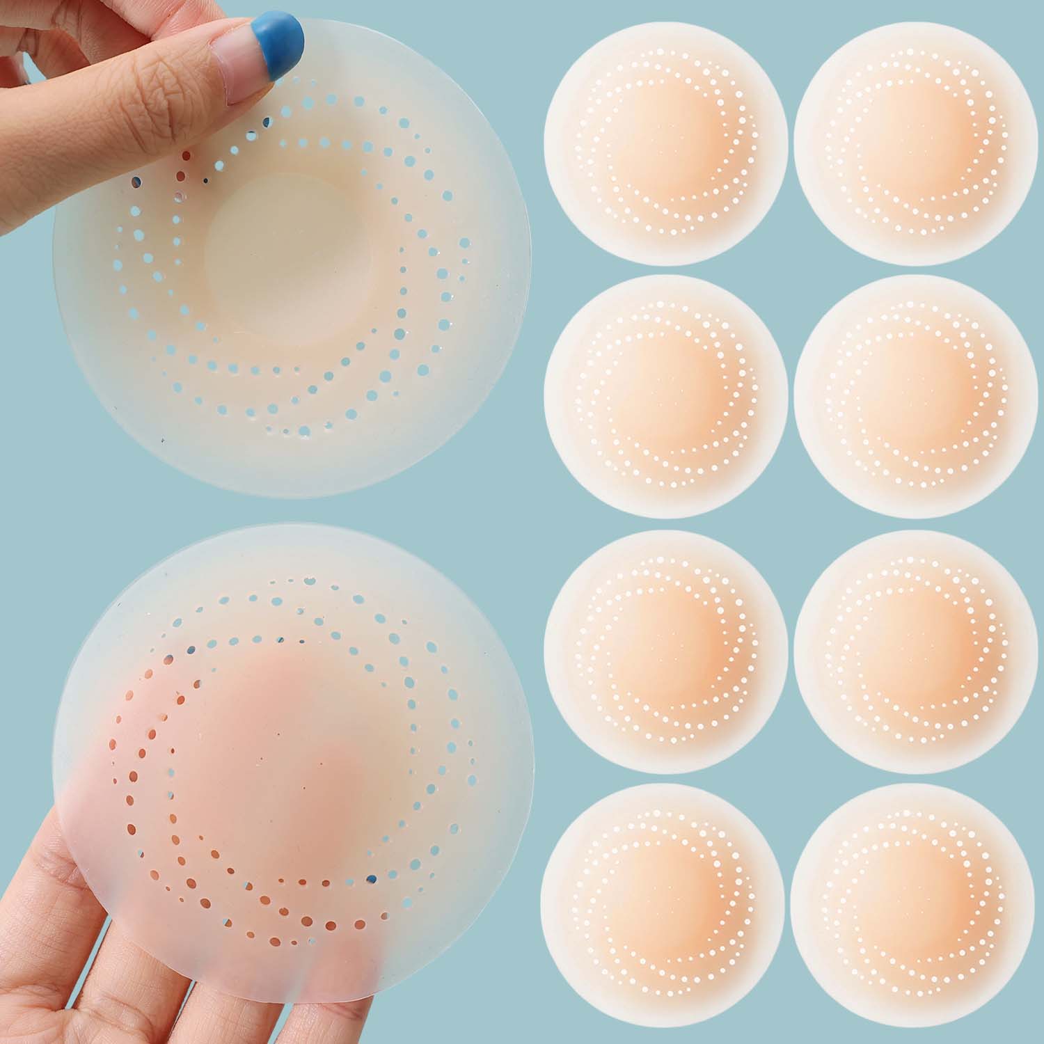 2-10PCS Onzichtbare Zelfkleven - Strapless Bra Adhesive recensie en prijs