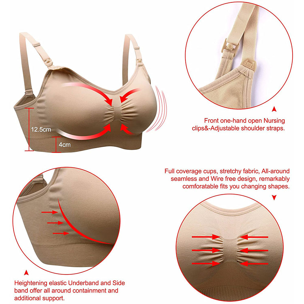 Dames moederschap voedingsbeha - Nursing Bra Clip recensie en prijs