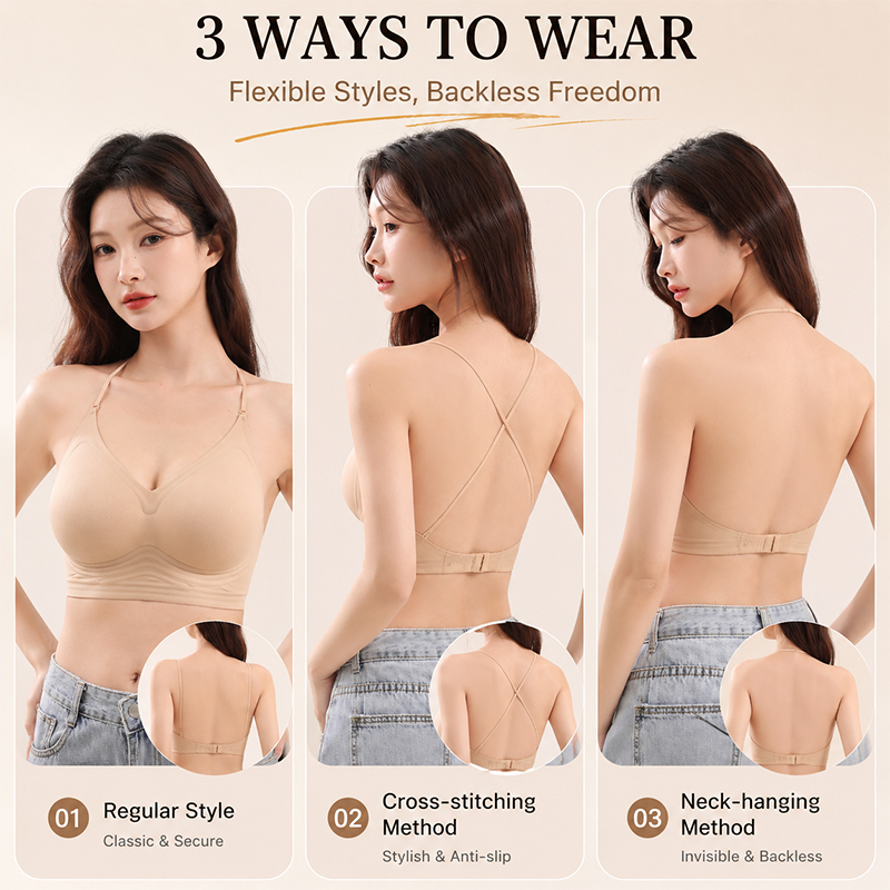 FINETOO Naadloze Wave Support  - Sleep Bra Bralette recensie en prijs