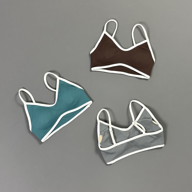 Dames Contrastline Yoga BH V-h - Sports Bra Racerback recensie en prijs
