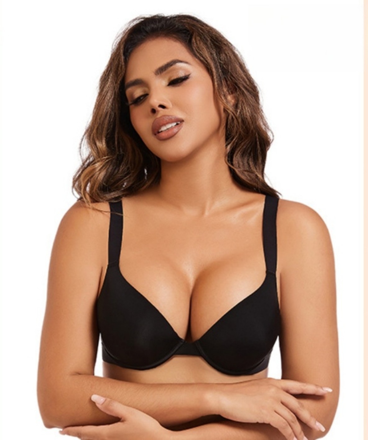 2025 Dames Plus Size Push Up B - Demi Bra Balconette recensie en prijs