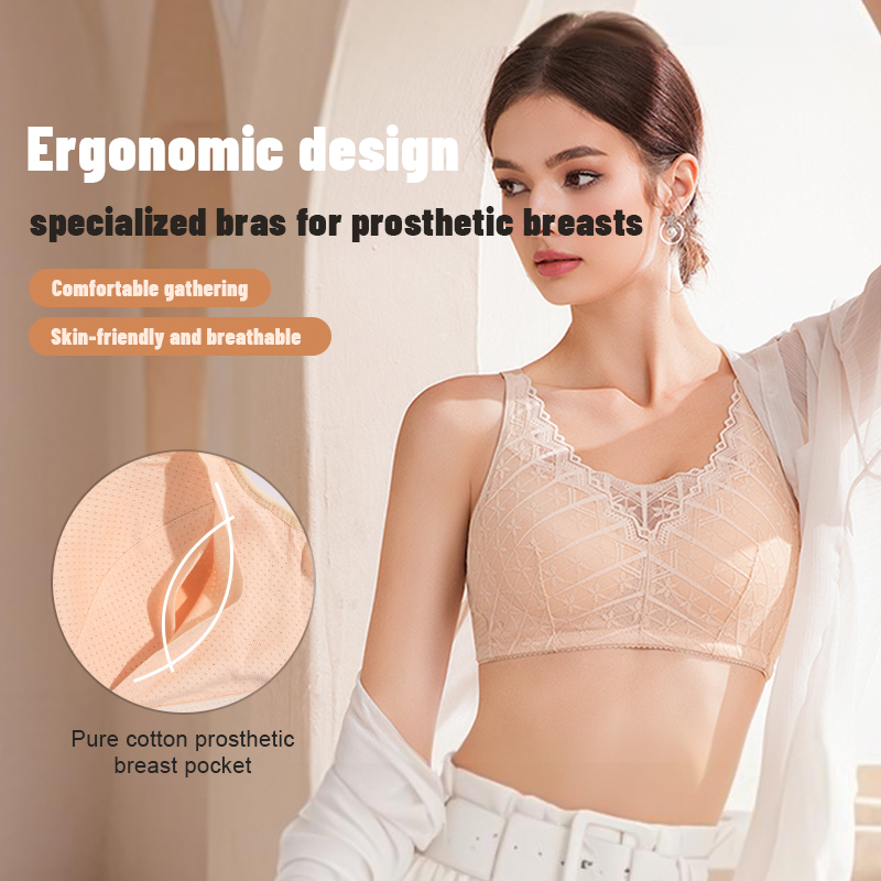 KUCLUT Sterk ademende borstamp - Mastectomy Bra Pocket recensie en prijs
