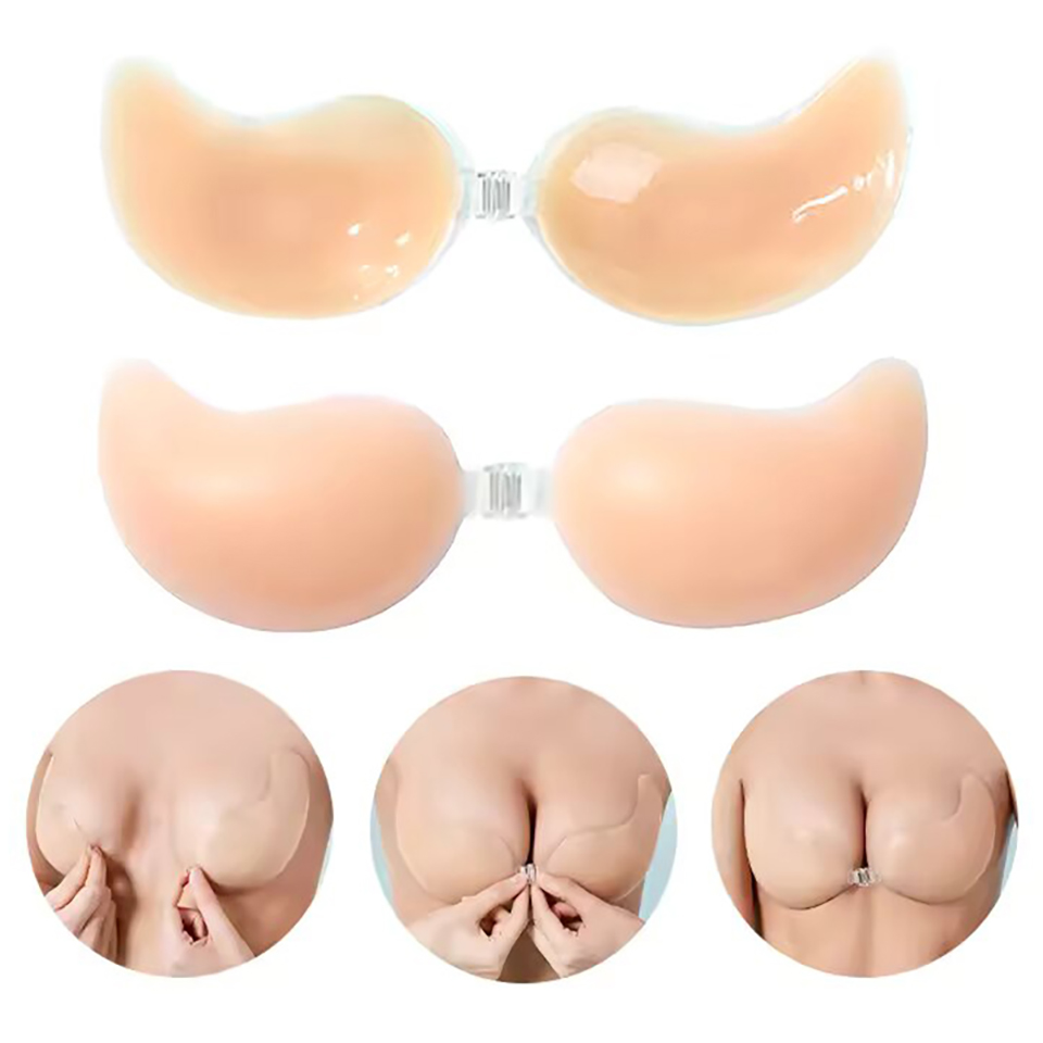 Onzichtbare klevende bh en tep - Backless Bra Sticky recensie en prijs