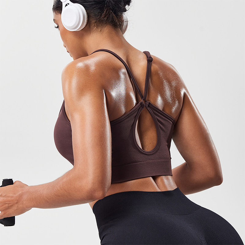 Sportbeha met holle rug, verst - Sports Bra Racerback recensie en prijs