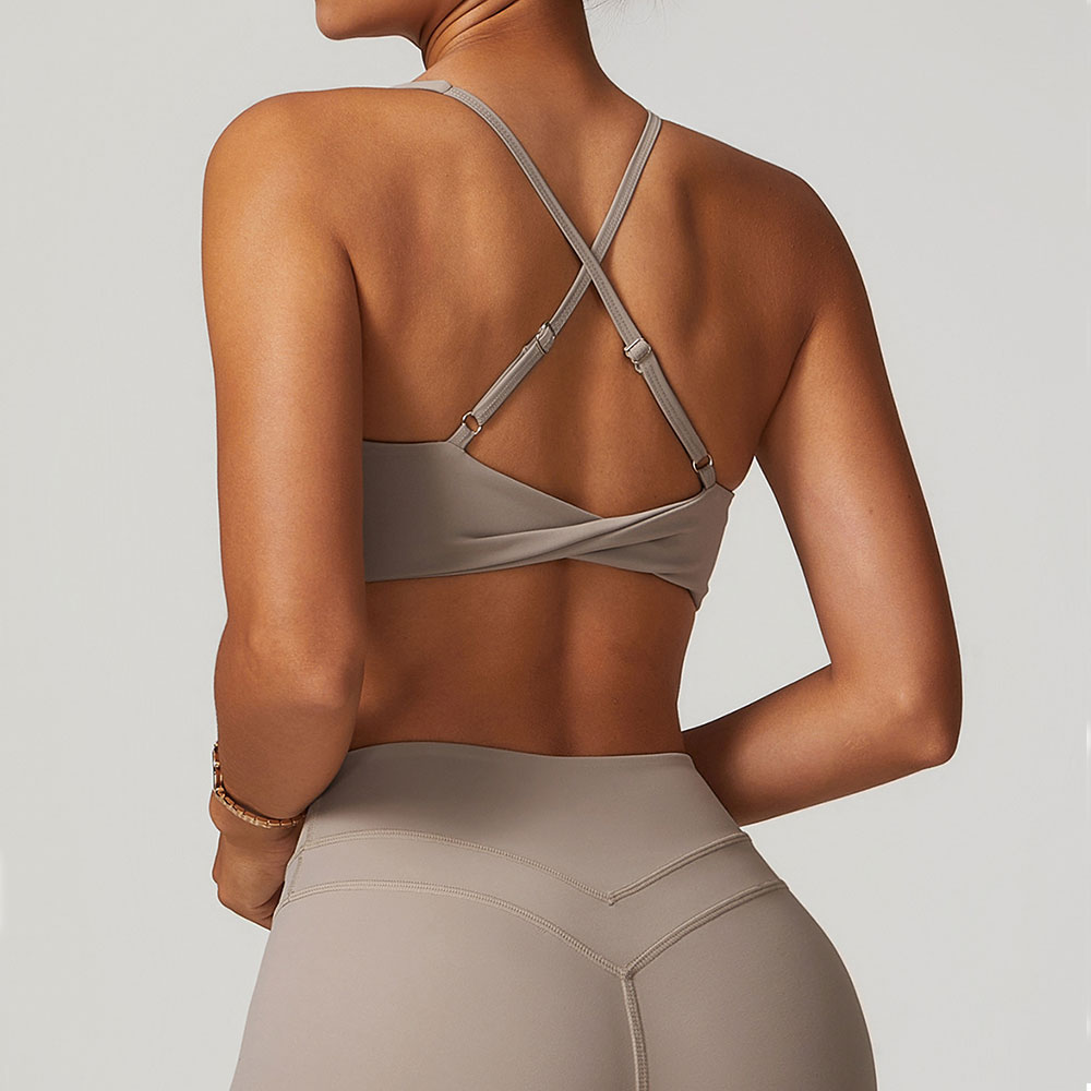 Juren Sportbeha Vrouwen Fitnes - Plunge Bra Push Up recensie en prijs