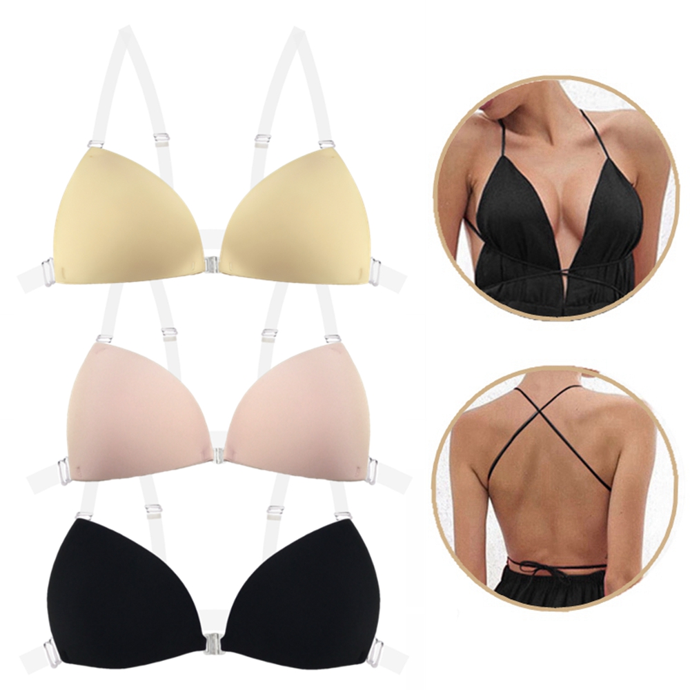 Kleverige beha voor vrouwen, r - Backless Bra Sticky recensie en prijs