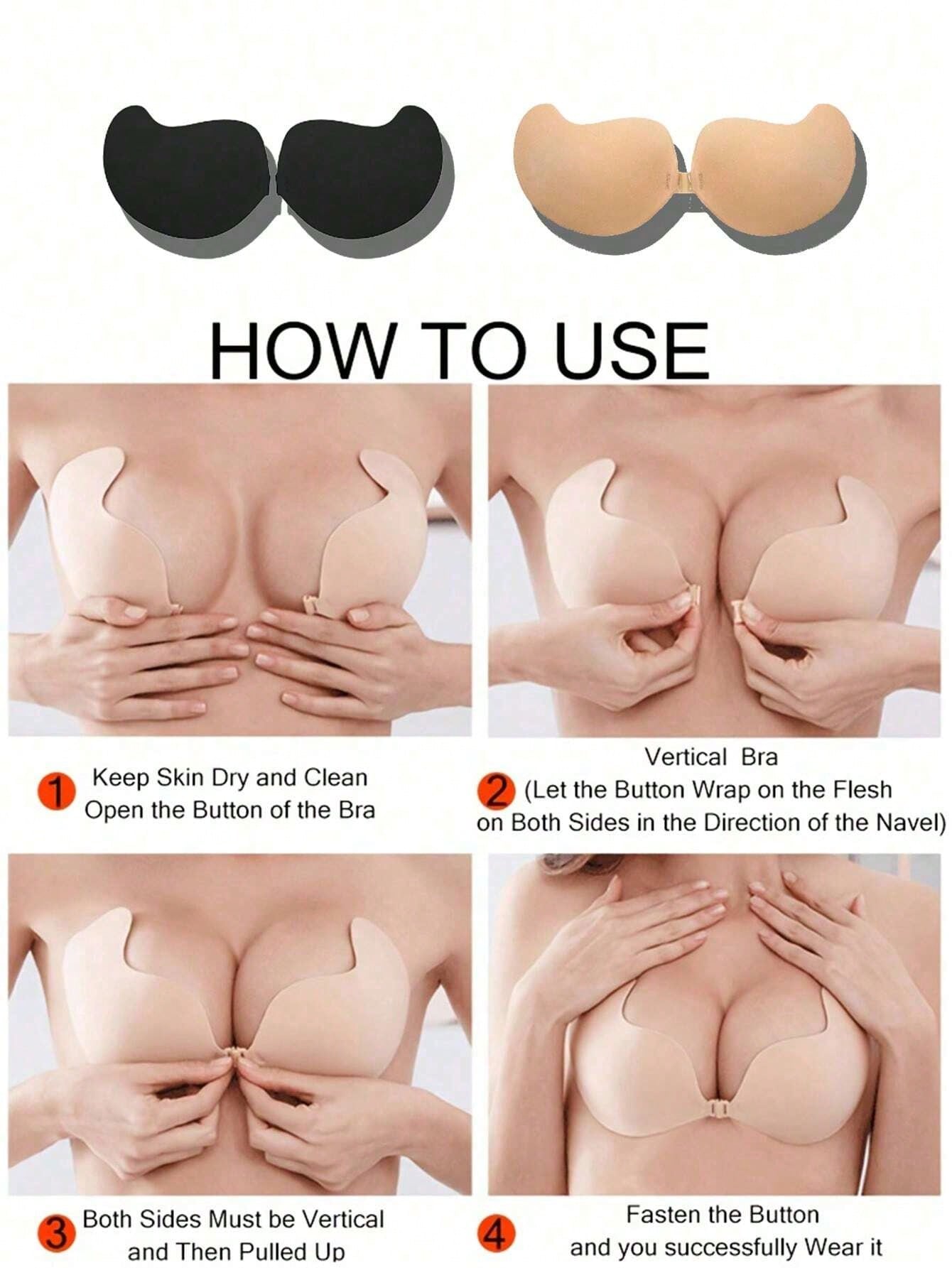 2-pack zelfklevende, onzichtba - Strapless Bra Adhesive recensie en prijs