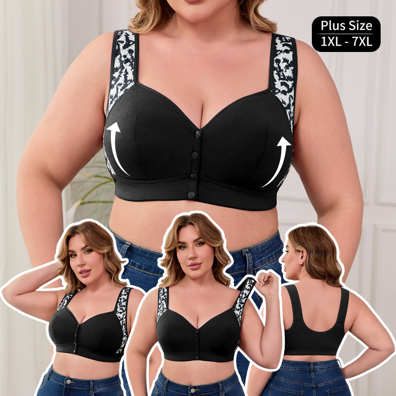 XL-7XL Plus Size BH met gesp a - Full Coverage Bra recensie en prijs